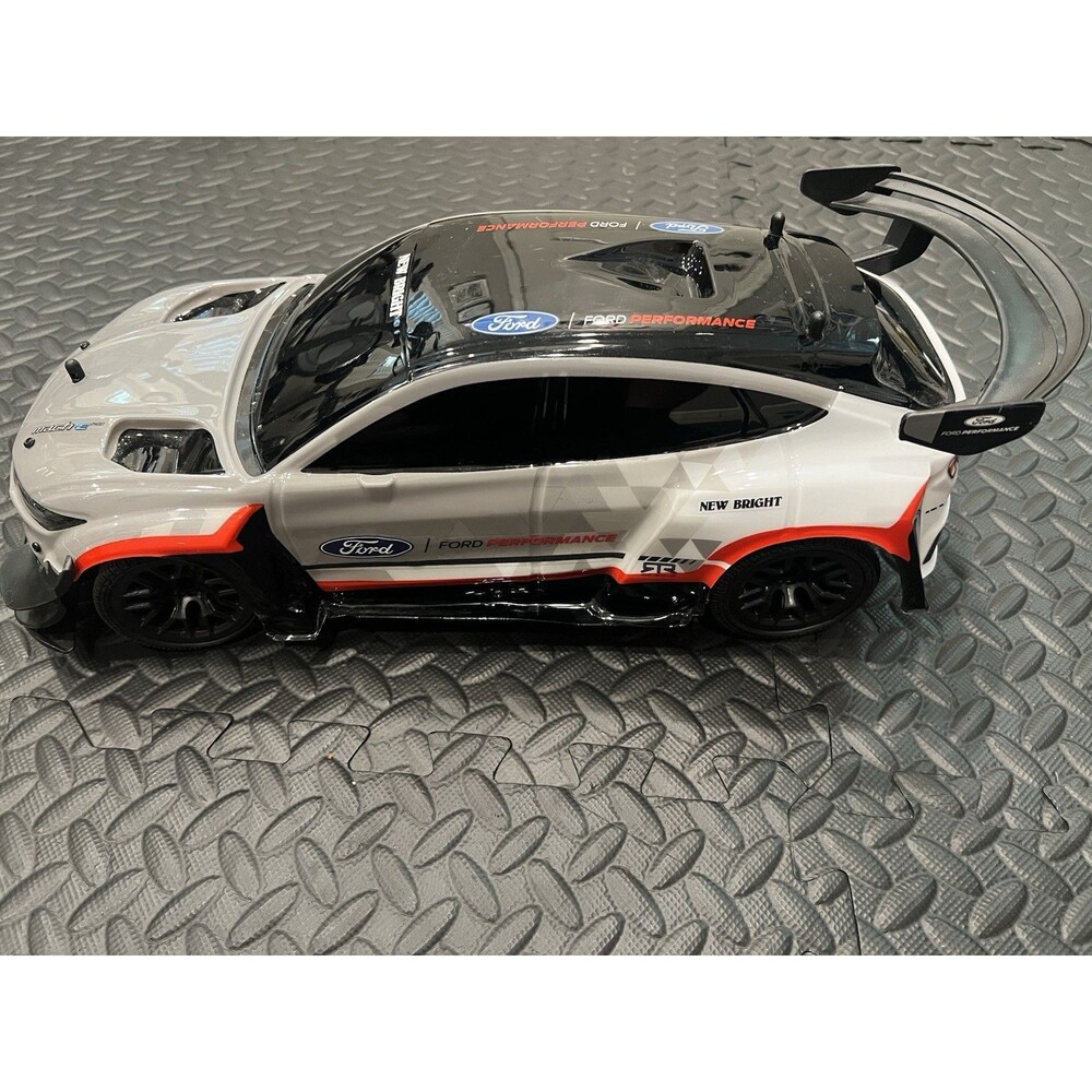 Rare New Bright RC Ford Performance Mustang Mach E 1:10 Scale RC Car Only